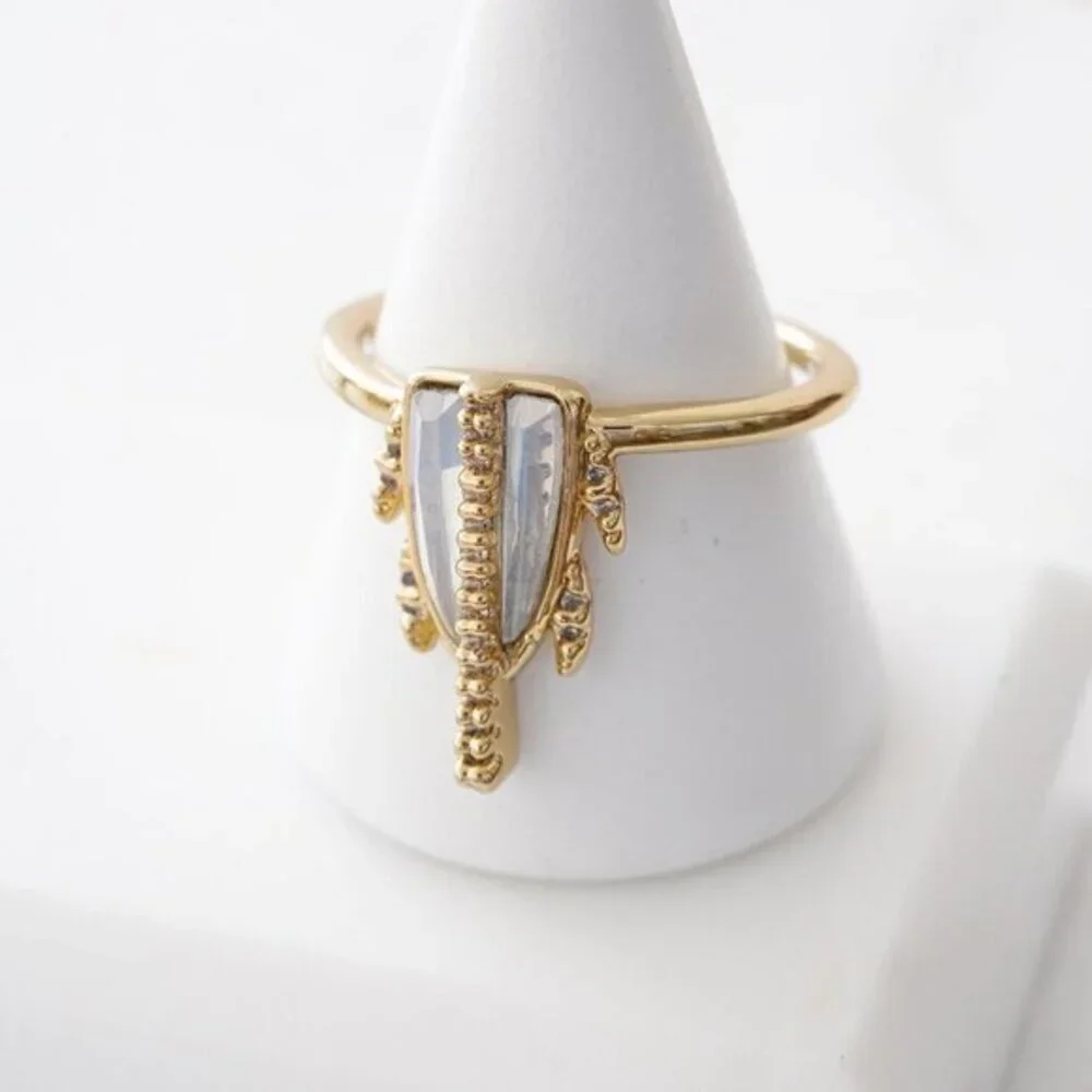 Anthropologie Melanie Auld Gemstone Ring 6